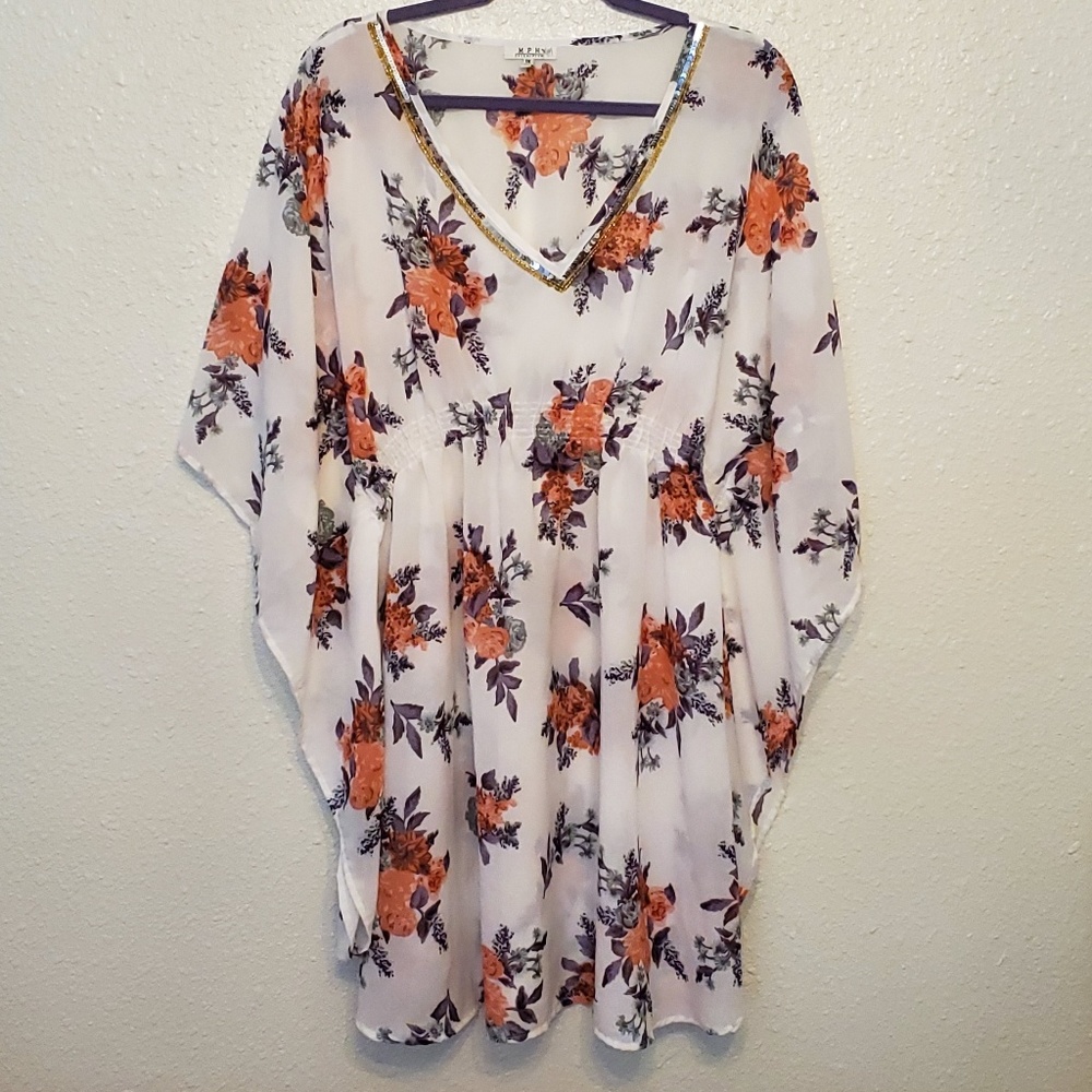 MPH Collection Poncho Blouse